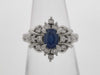 S 0.55ct D 0.26ct PT900 5.7g Ring