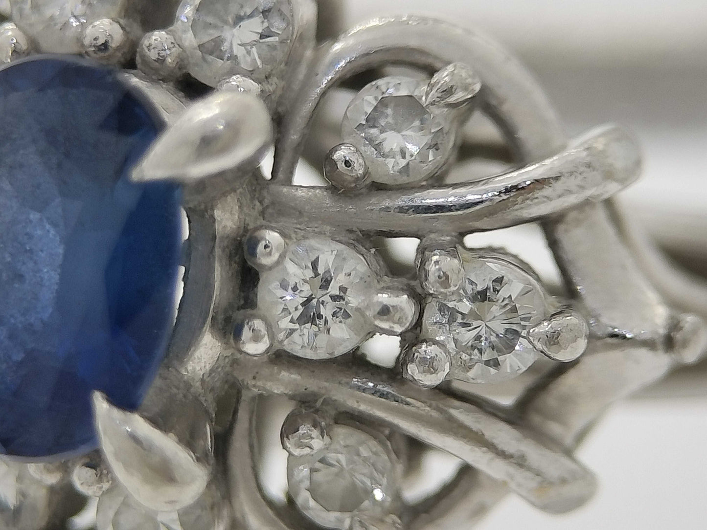 S 0.55ct D 0.26ct PT900 5.7g Ring