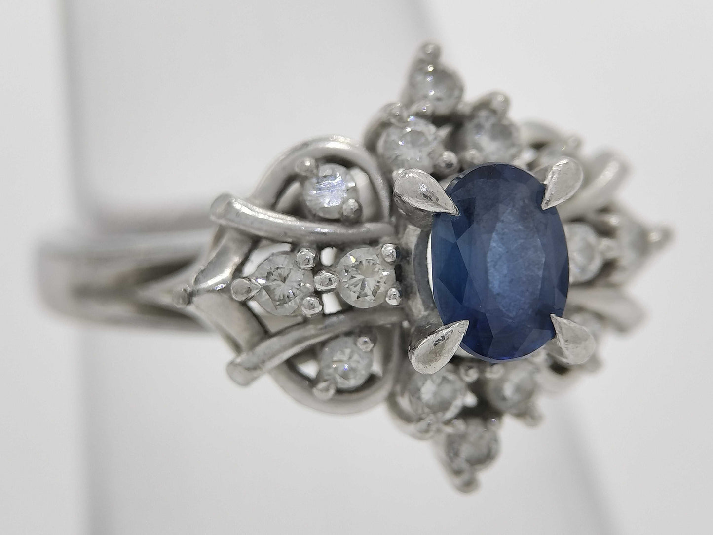 S 0.55ct D 0.26ct PT900 5.7g Ring