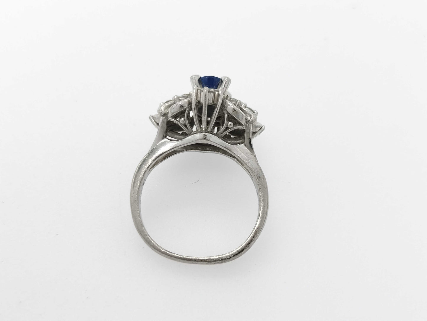 S 0.55ct D 0.26ct PT900 5.7g Ring