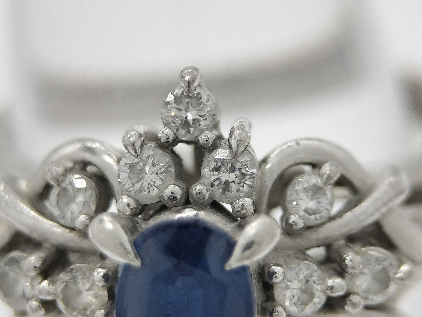 S 0.55ct D 0.26ct PT900 5.7g Ring