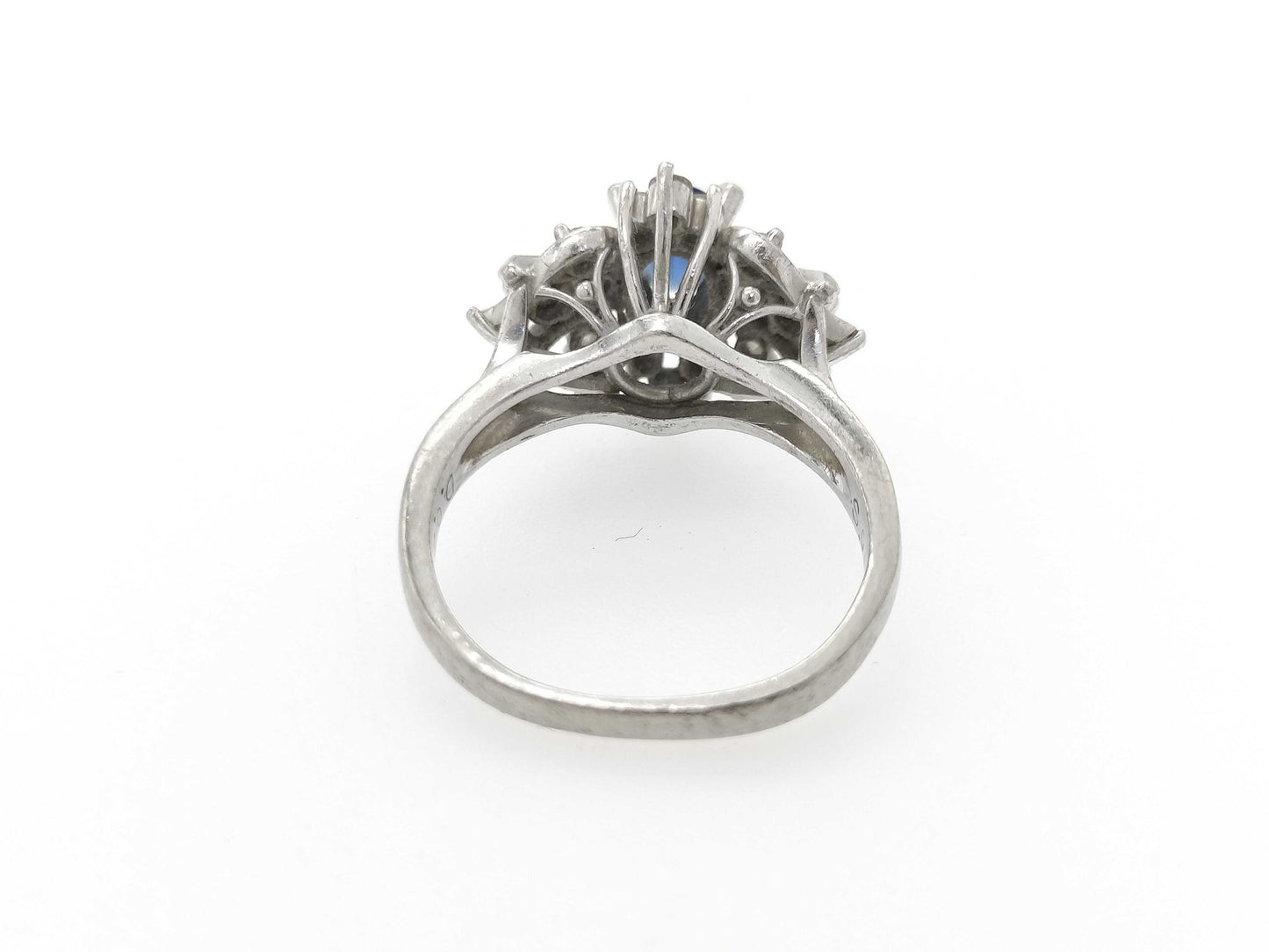 S 0.55ct D 0.26ct PT900 5.7g Ring