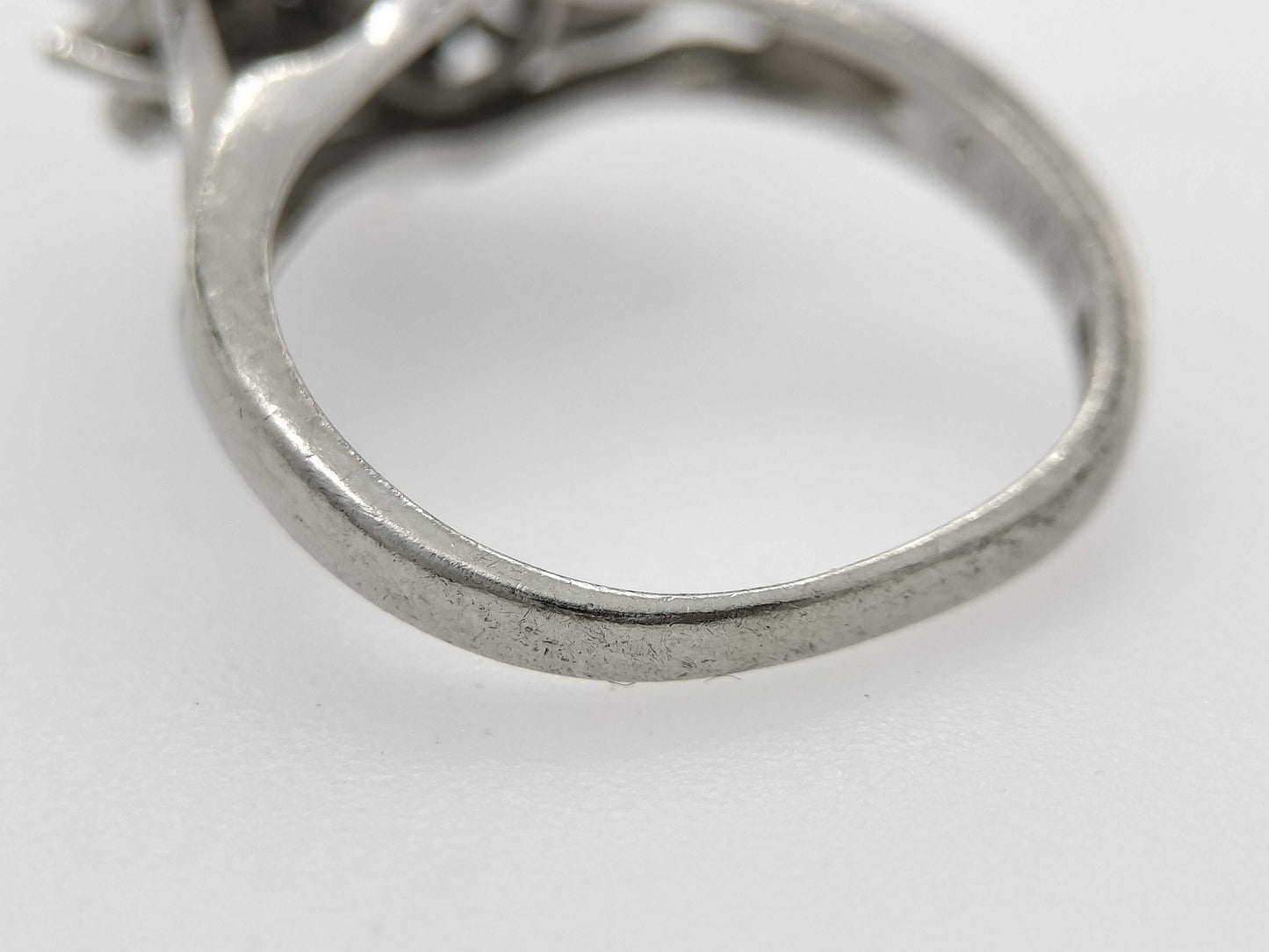 S 0.55ct D 0.26ct PT900 5.7g Ring