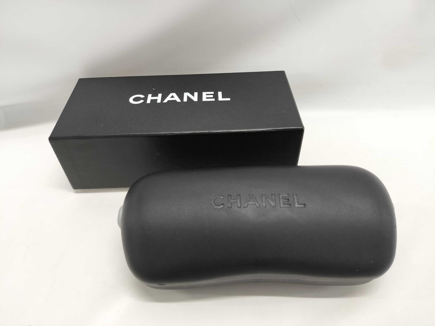 CHANEL 4017-D Coco Mark Rhinestone Orange Sunglasses