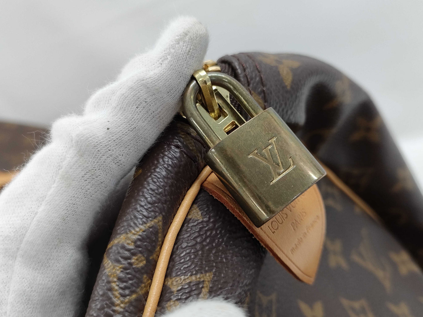 LOUIS VUITTON Monogram M41424 Keepall 55 Boston Bag