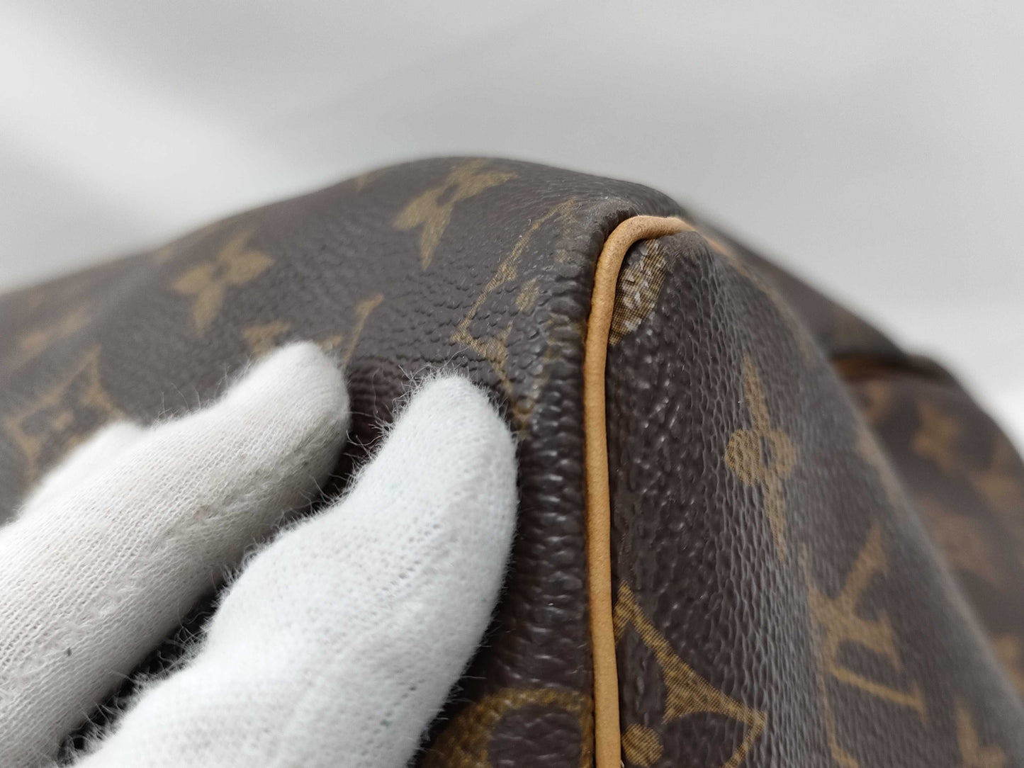 LOUIS VUITTON Monogram M41424 Keepall 55 Boston Bag