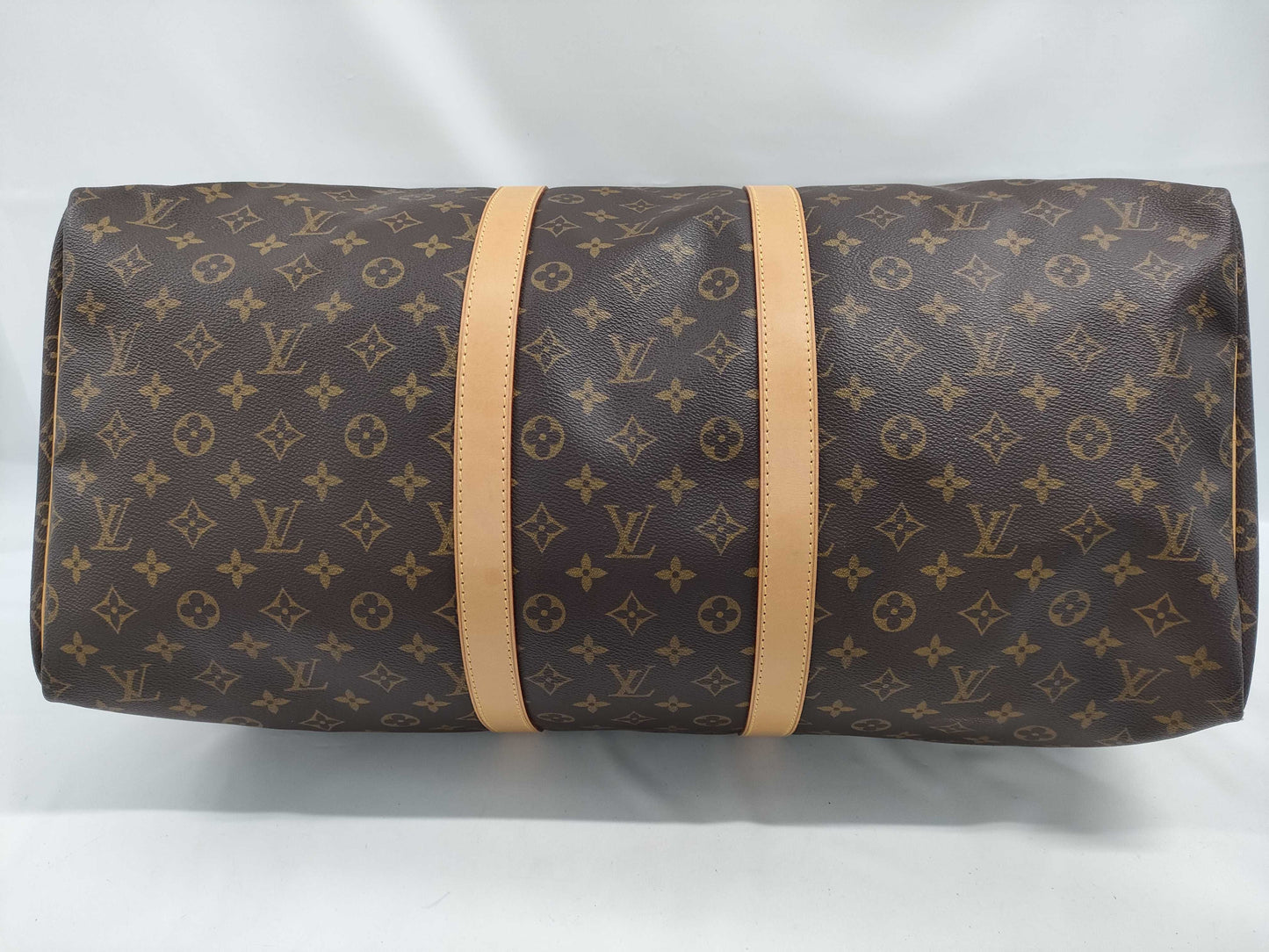 LOUIS VUITTON Monogram M41424 Keepall 55 Boston Bag