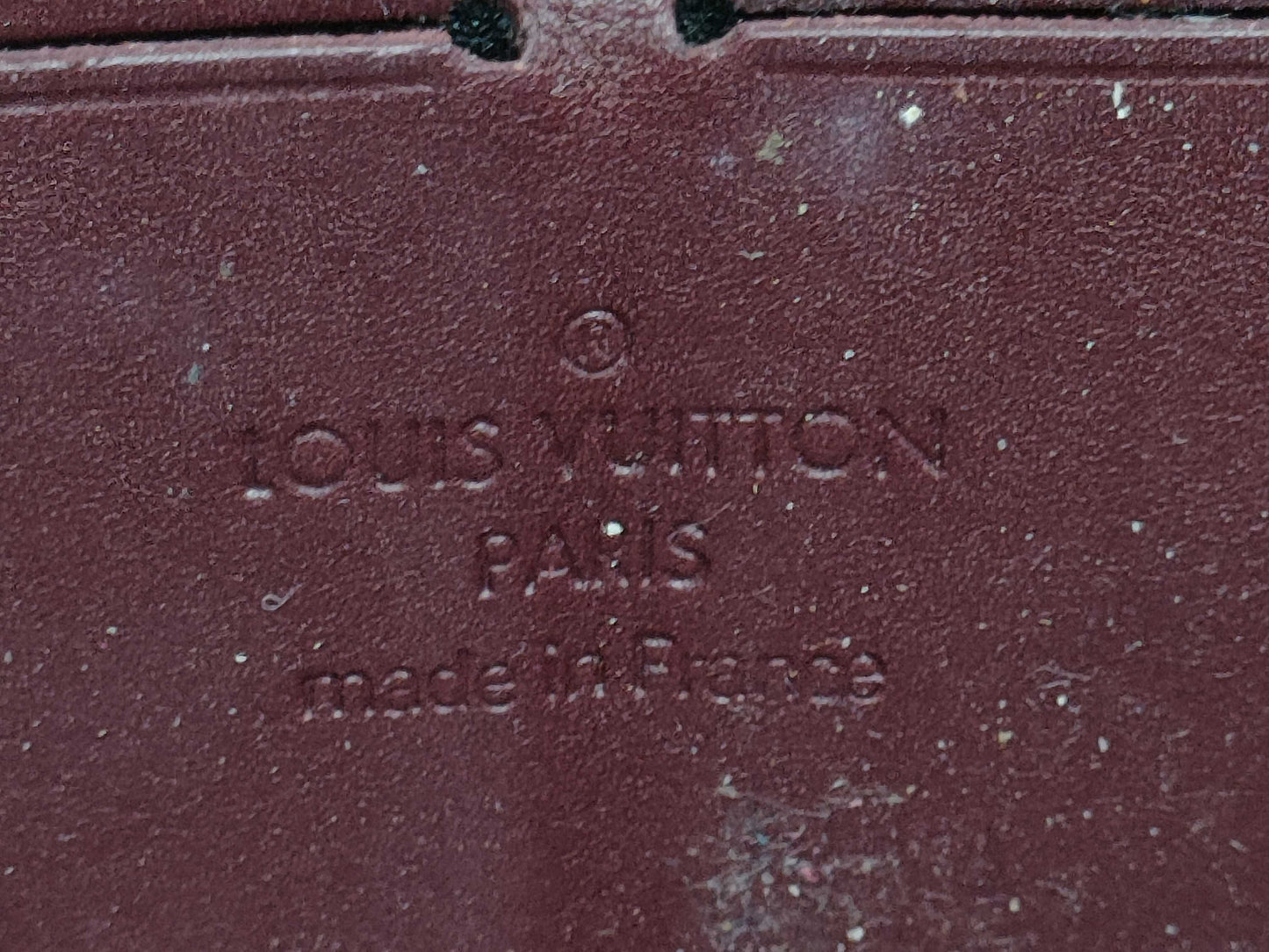 LOUIS VUITTON Vernis Zippy Wallet