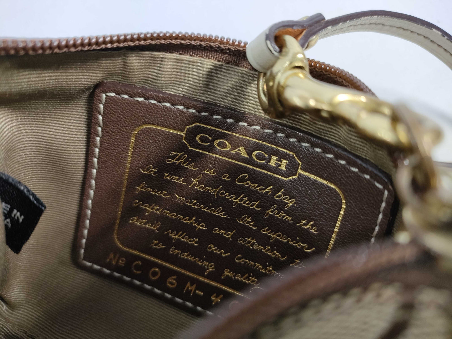 COACH Signature Pouch / Bucket Hat