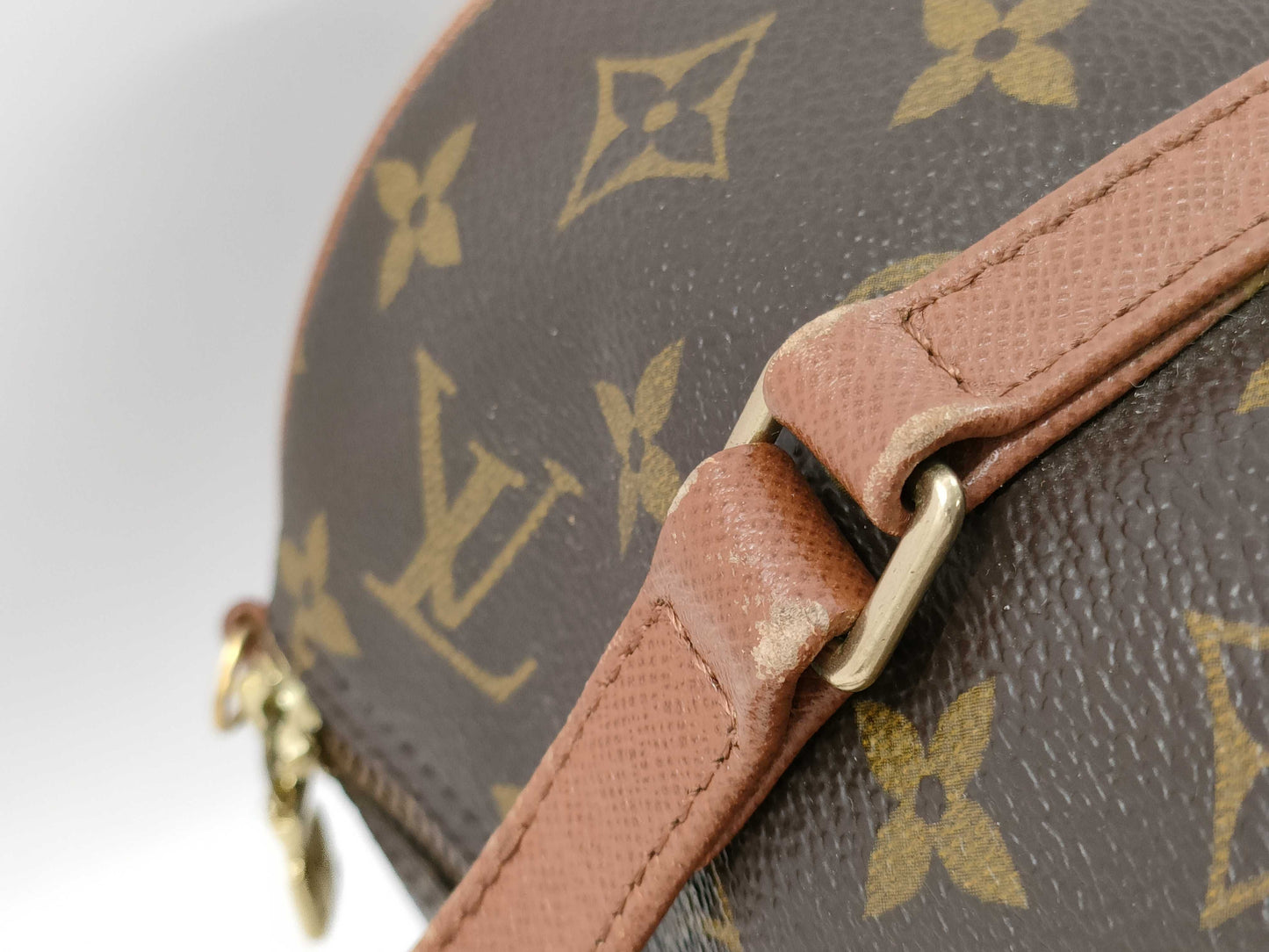 LOUIS VUITTON Monogram M51365 Papillon 30 Tote Bag with Pouch