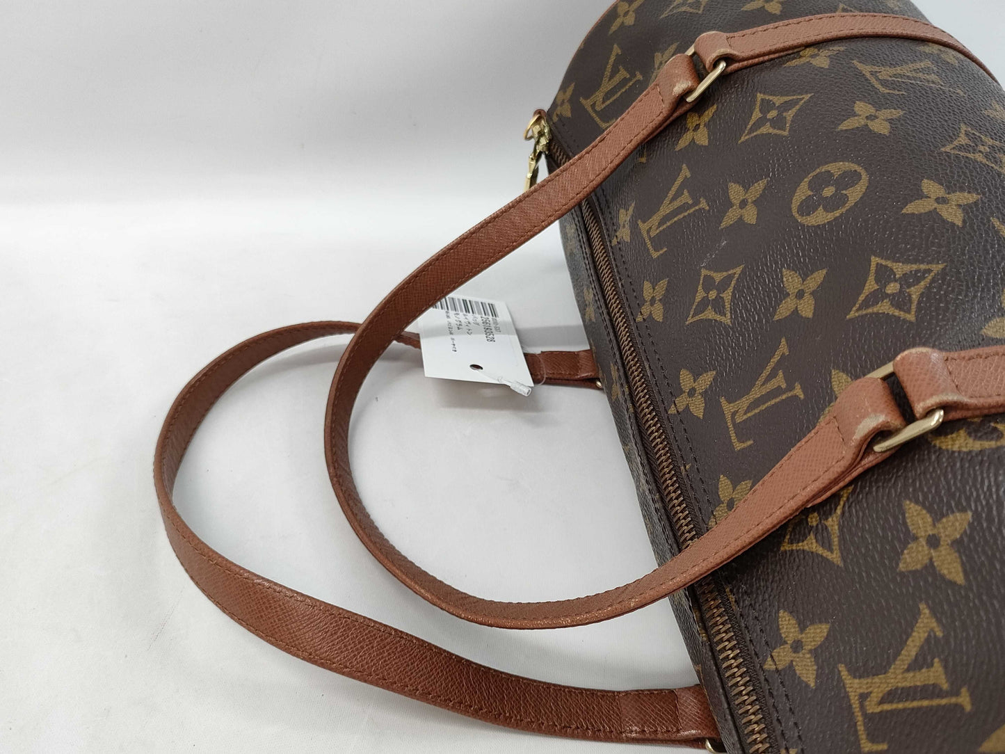 LOUIS VUITTON Monogram M51365 Papillon 30 Tote Bag with Pouch