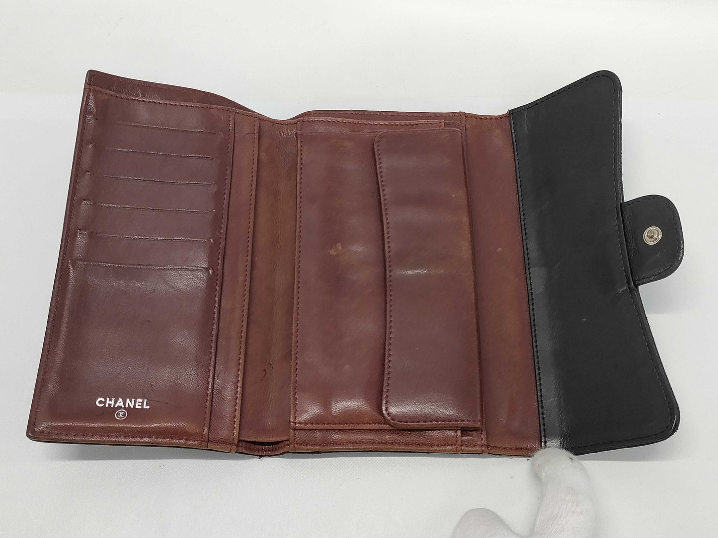 CHANEL Matelasse Lambskin Wallet