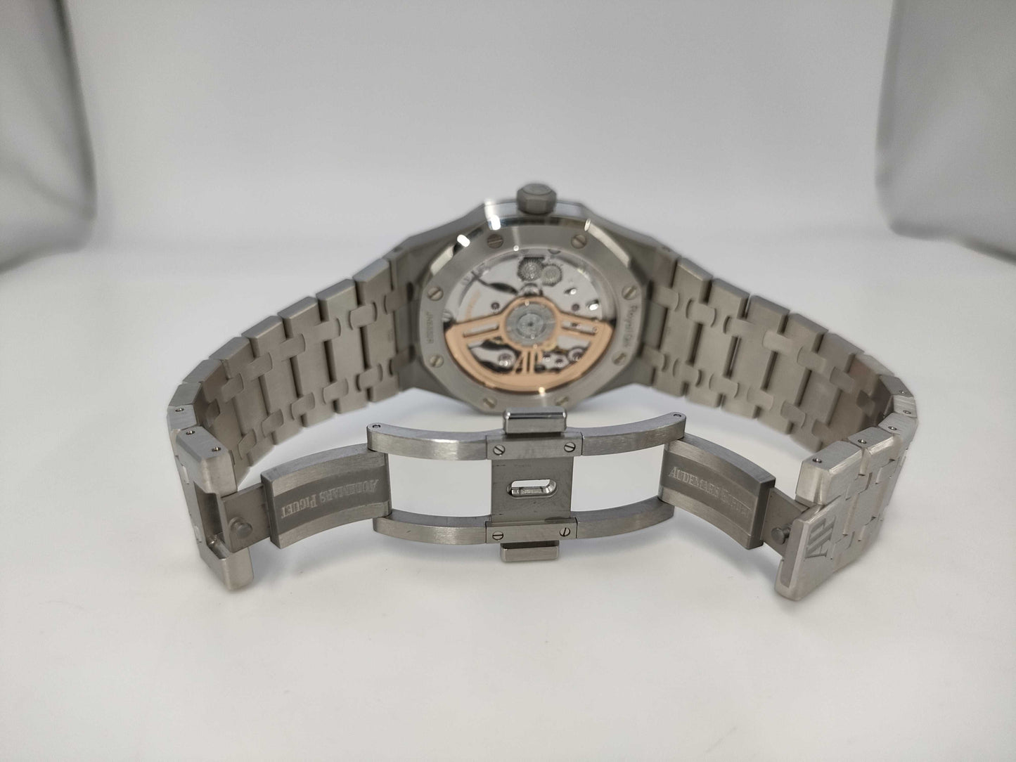 AUDEMARS PIGUET 15500ST.OO.1220ST.01 JN6332R Blue Dial Men's Watch