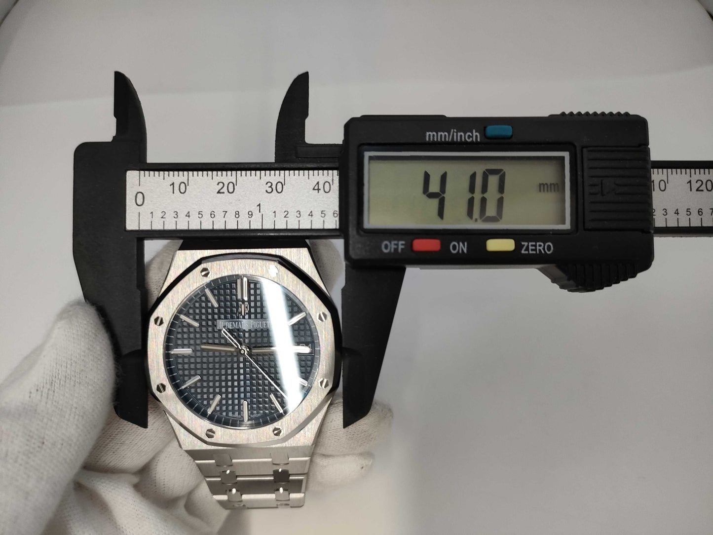 AUDEMARS PIGUET 15500ST.OO.1220ST.01 JN6332R Blue Dial Men's Watch