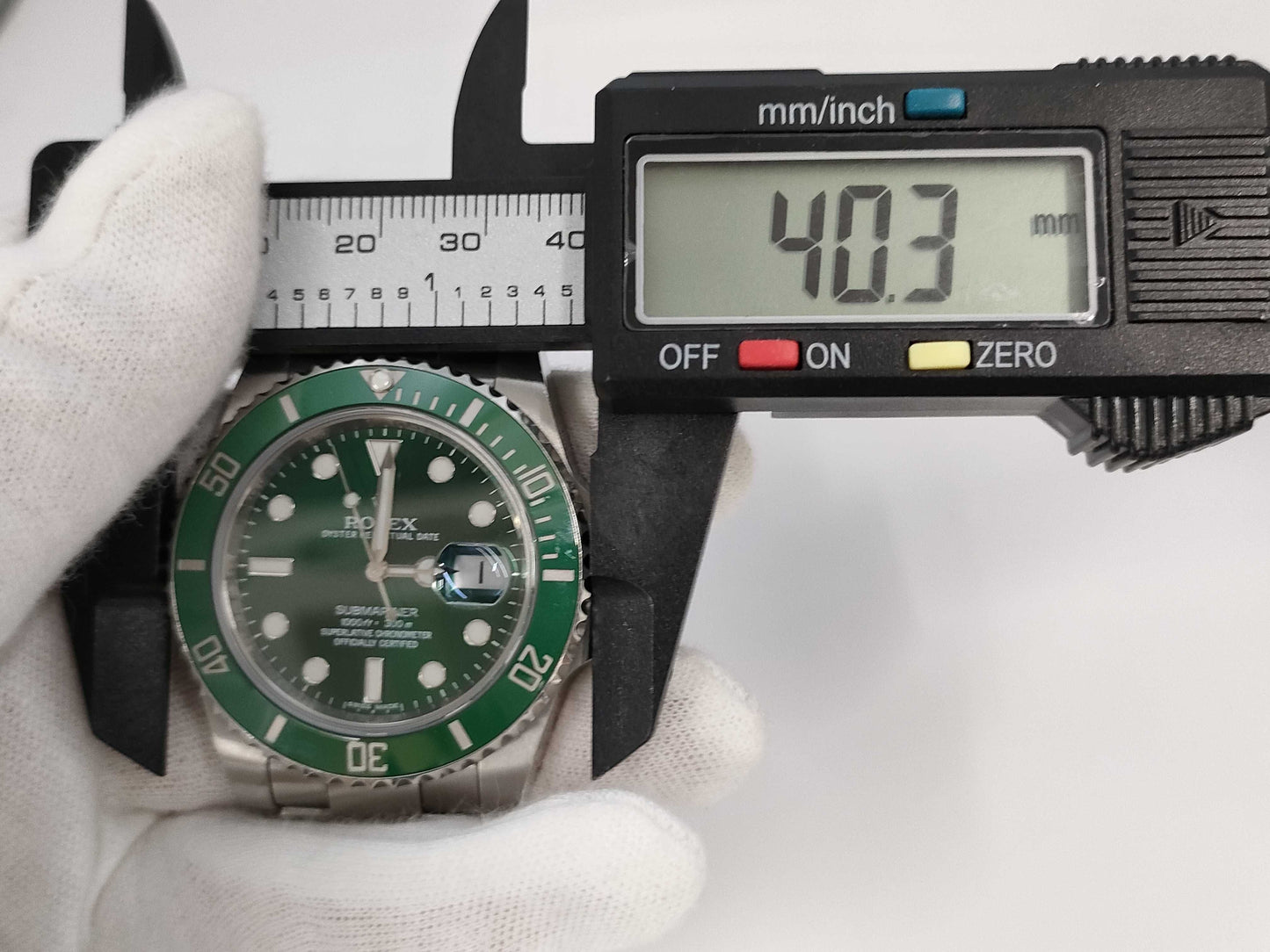 ROLEX 116610LV G165484 Green Dial Men's Watch