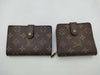 LOUIS VUITTON Monogram Compact Wallet *2 Set Wallet