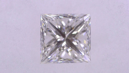 0.317ct F VS-1 ****/GD/GD NONE NATURAL 3.65-3.56X2.92mm SQ Diamond Loose