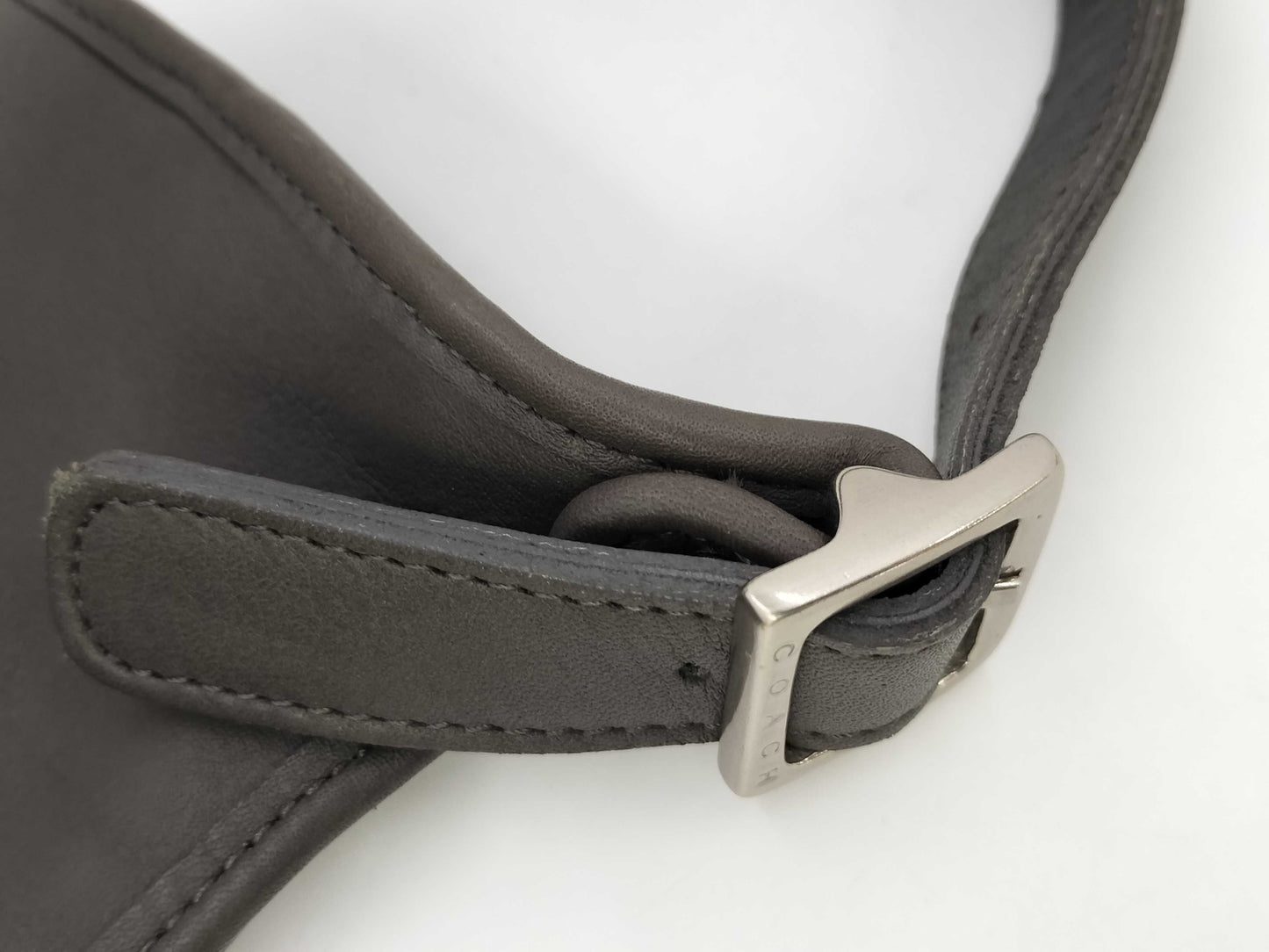 COACH 9146 Dark Gray Shoulder Bag