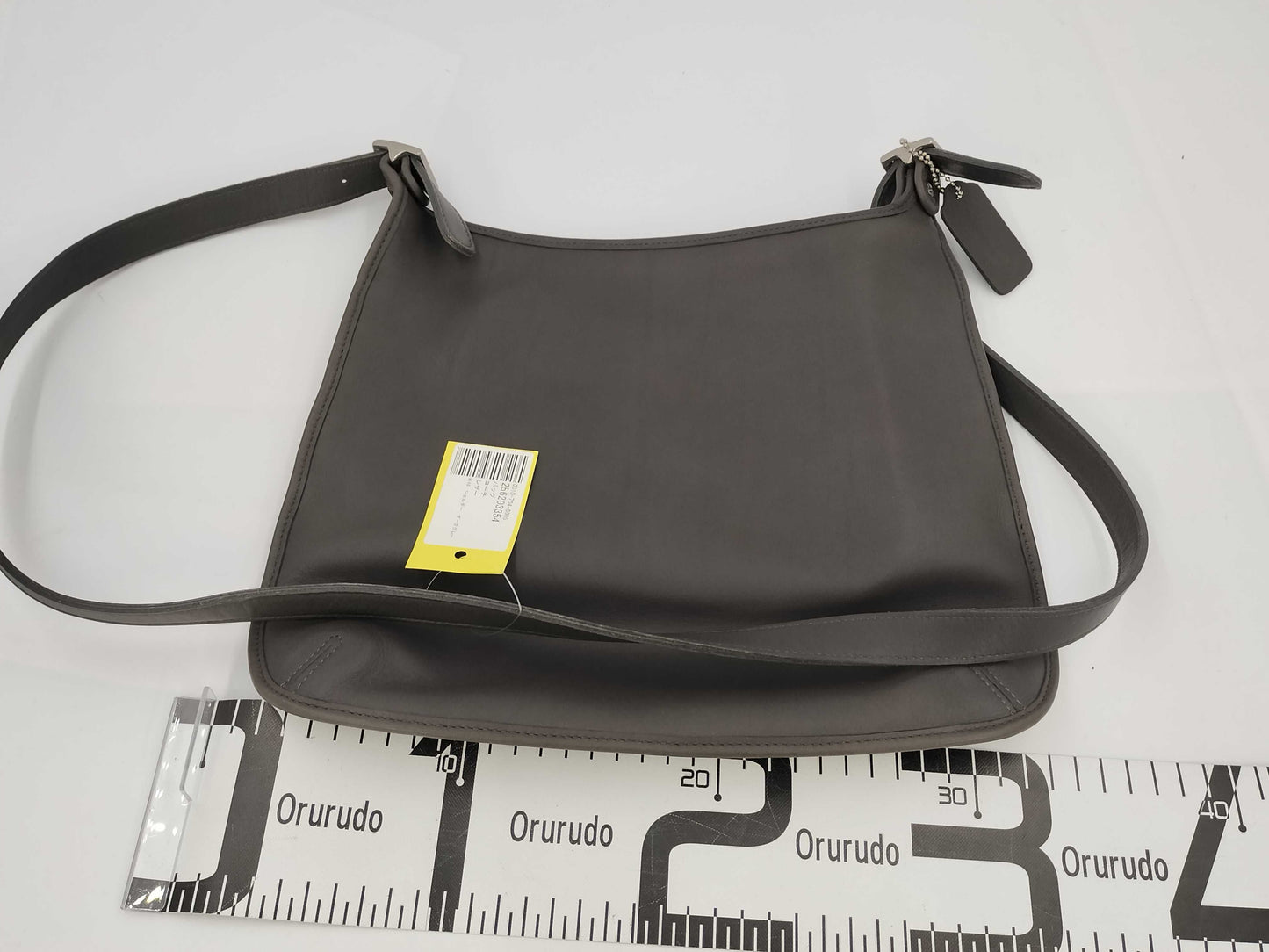 COACH 9146 Dark Gray Shoulder Bag