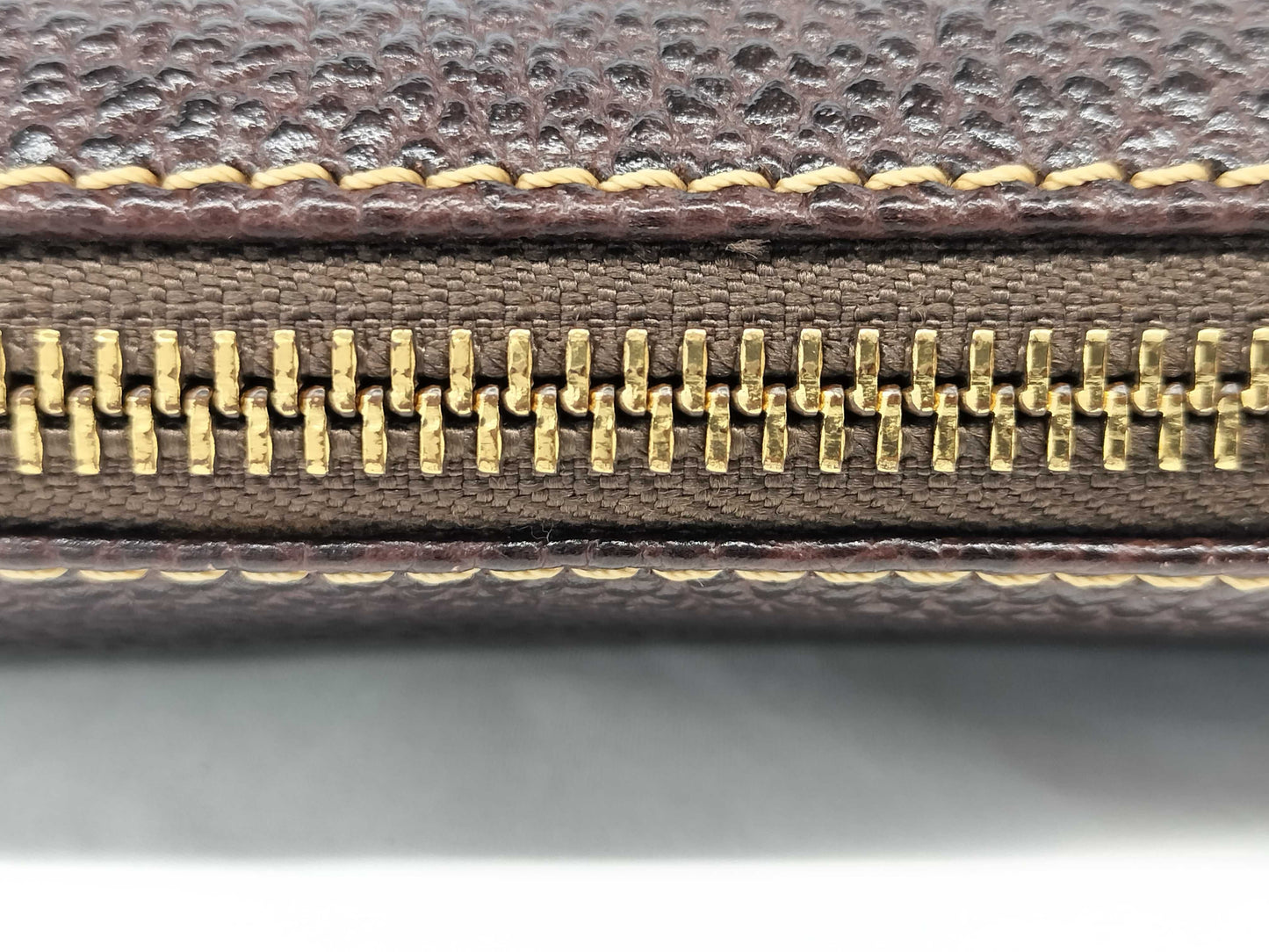 Dunhill Leather Shoulder Bag, Dark Brown