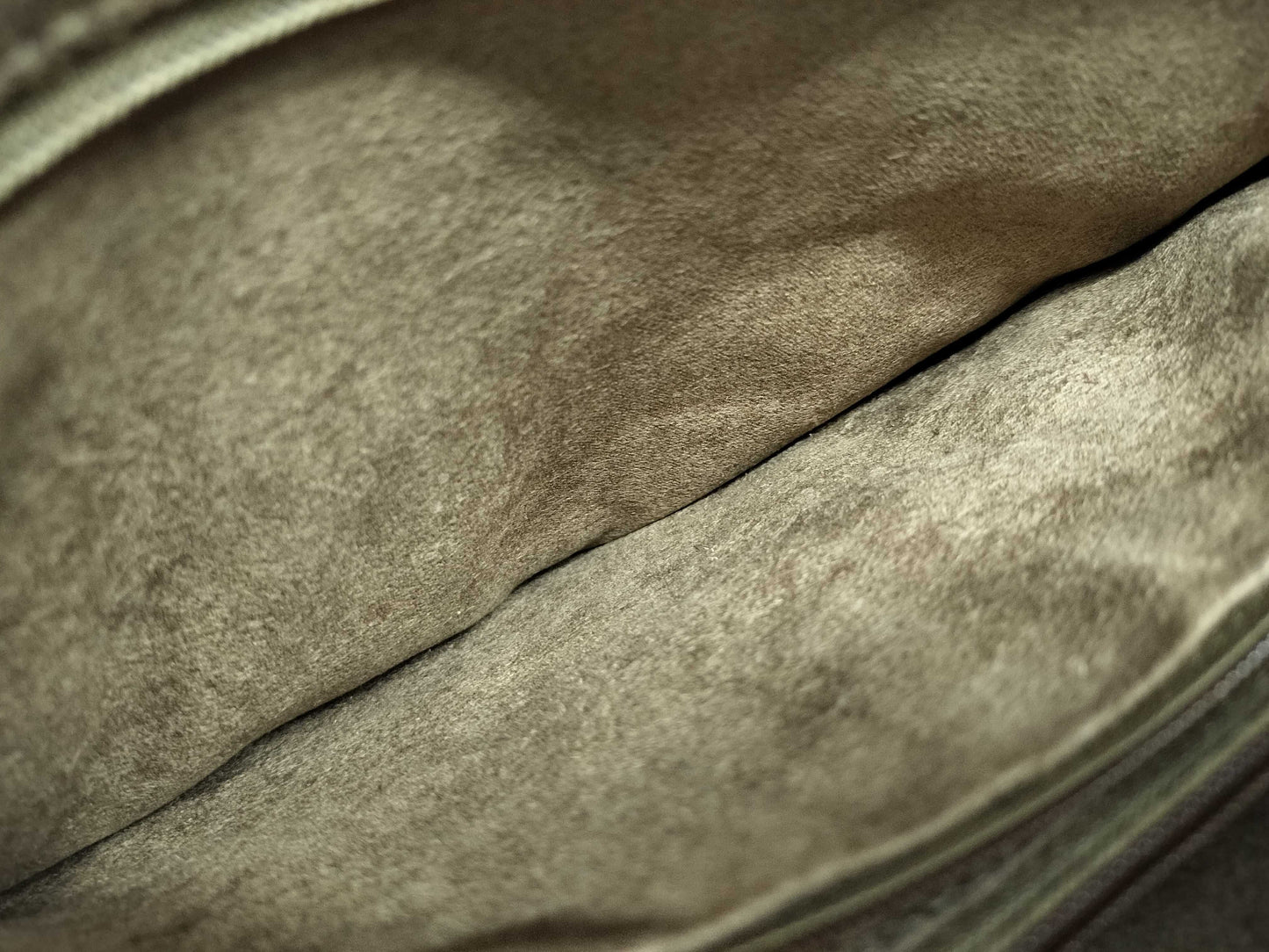 Dunhill Leather Shoulder Bag, Dark Brown