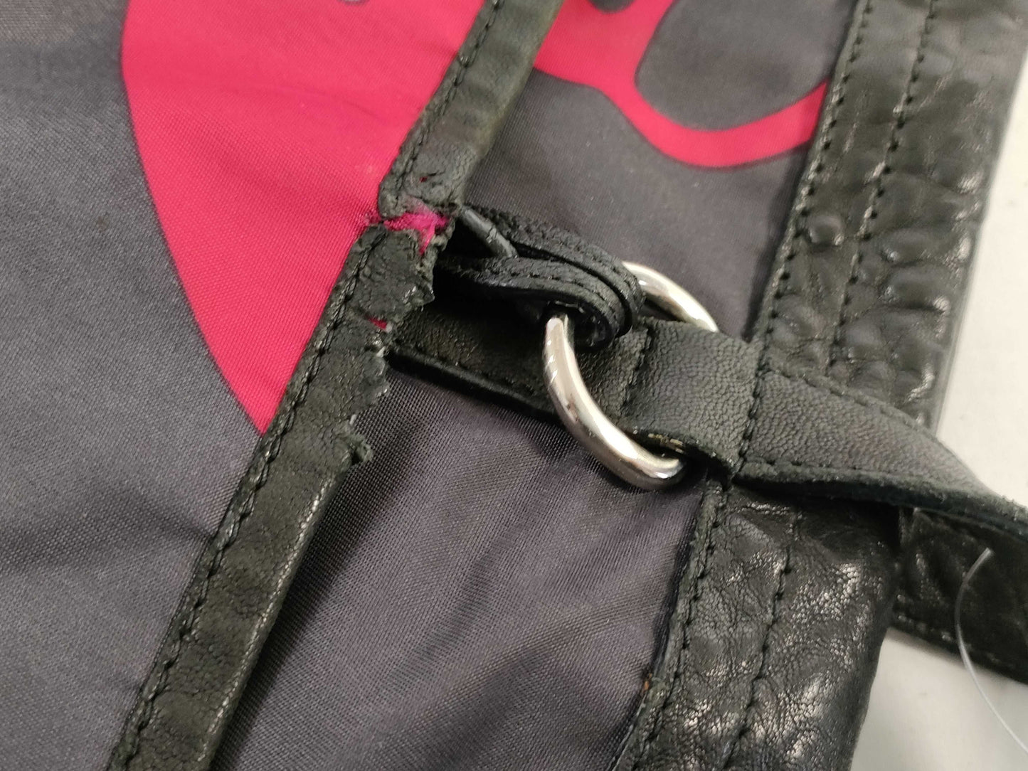 Miu Miu nylon/leather tote bag