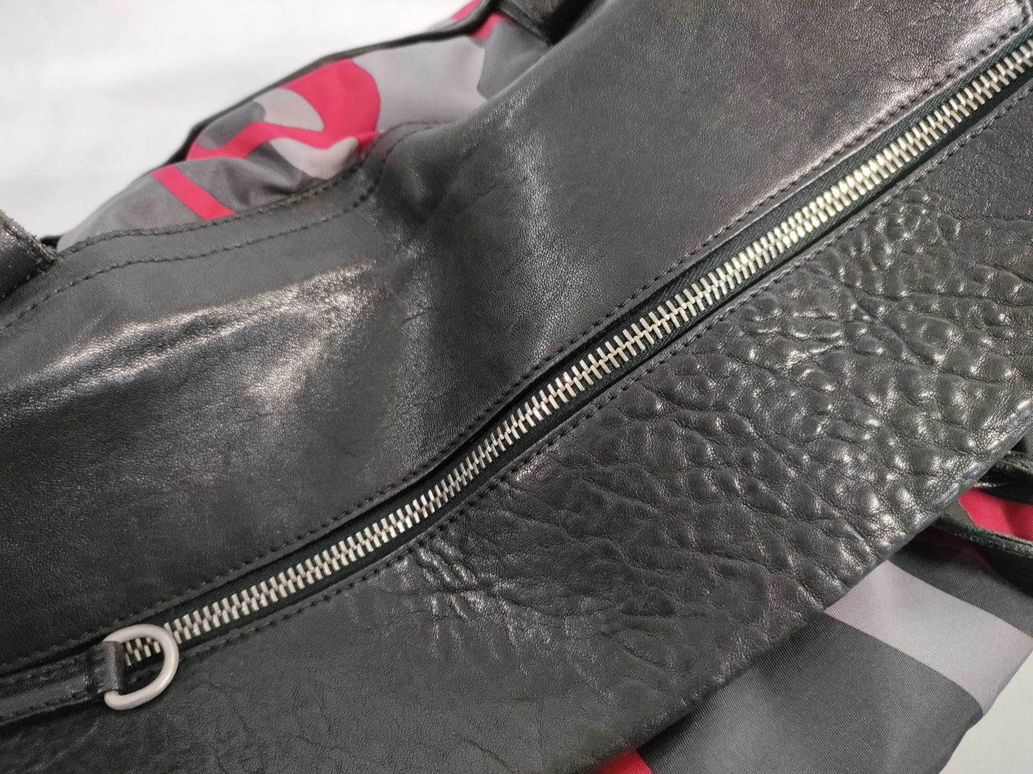 Miu Miu nylon/leather tote bag