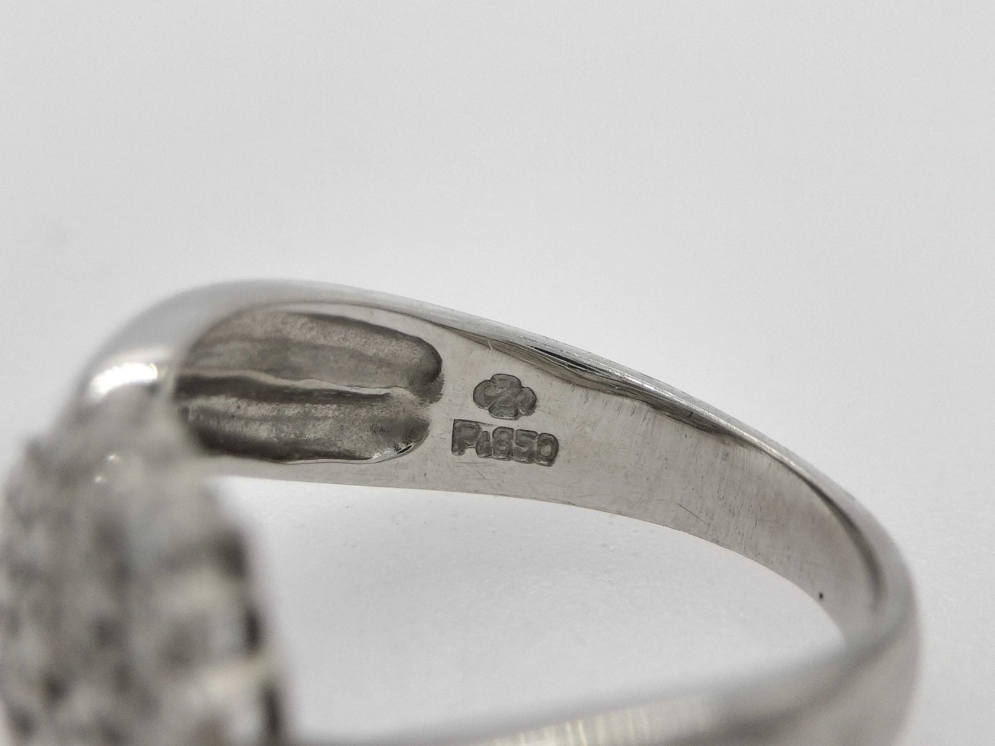D0.52ct PT850 6.8g Ring