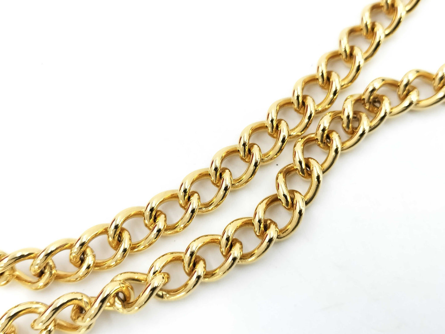 Salvatore Ferragamo Gancini Suede Chain Shoulder Bag