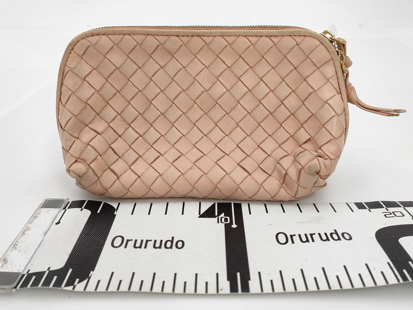 BOTTEGA VENETA Intrecciato Leather Pouch
