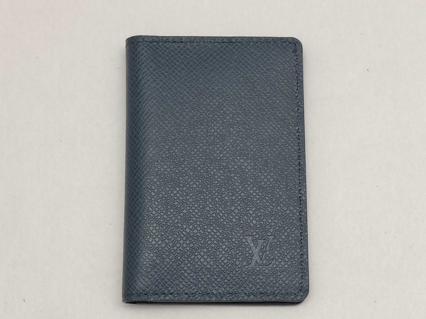 LOUIS VUITTON RFID Unverified MI3186 Taiga Organizer de Poche Card Case/Pass Case/Business Card Holder