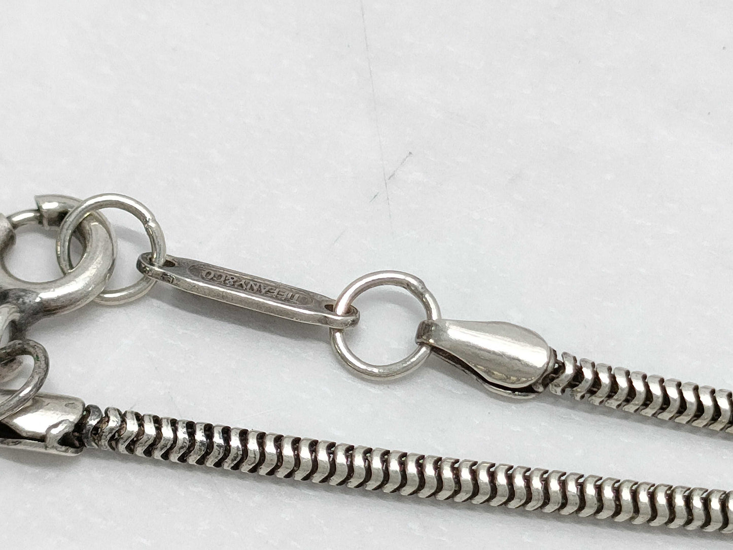 Tiffany & Co. 1837 Narrow Bar Necklace 925 Necklace