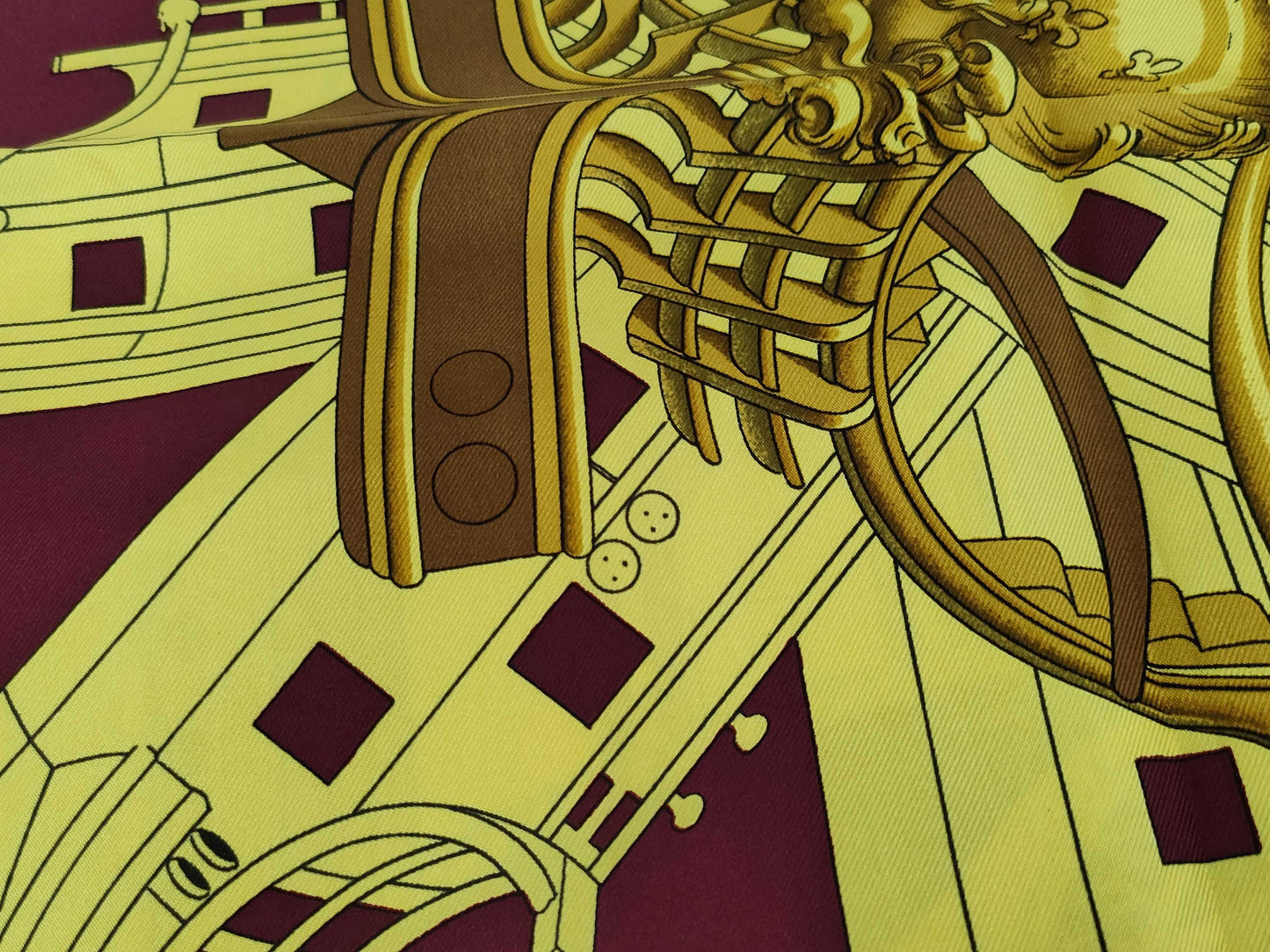 HERMES Twilly PROUES Scarf