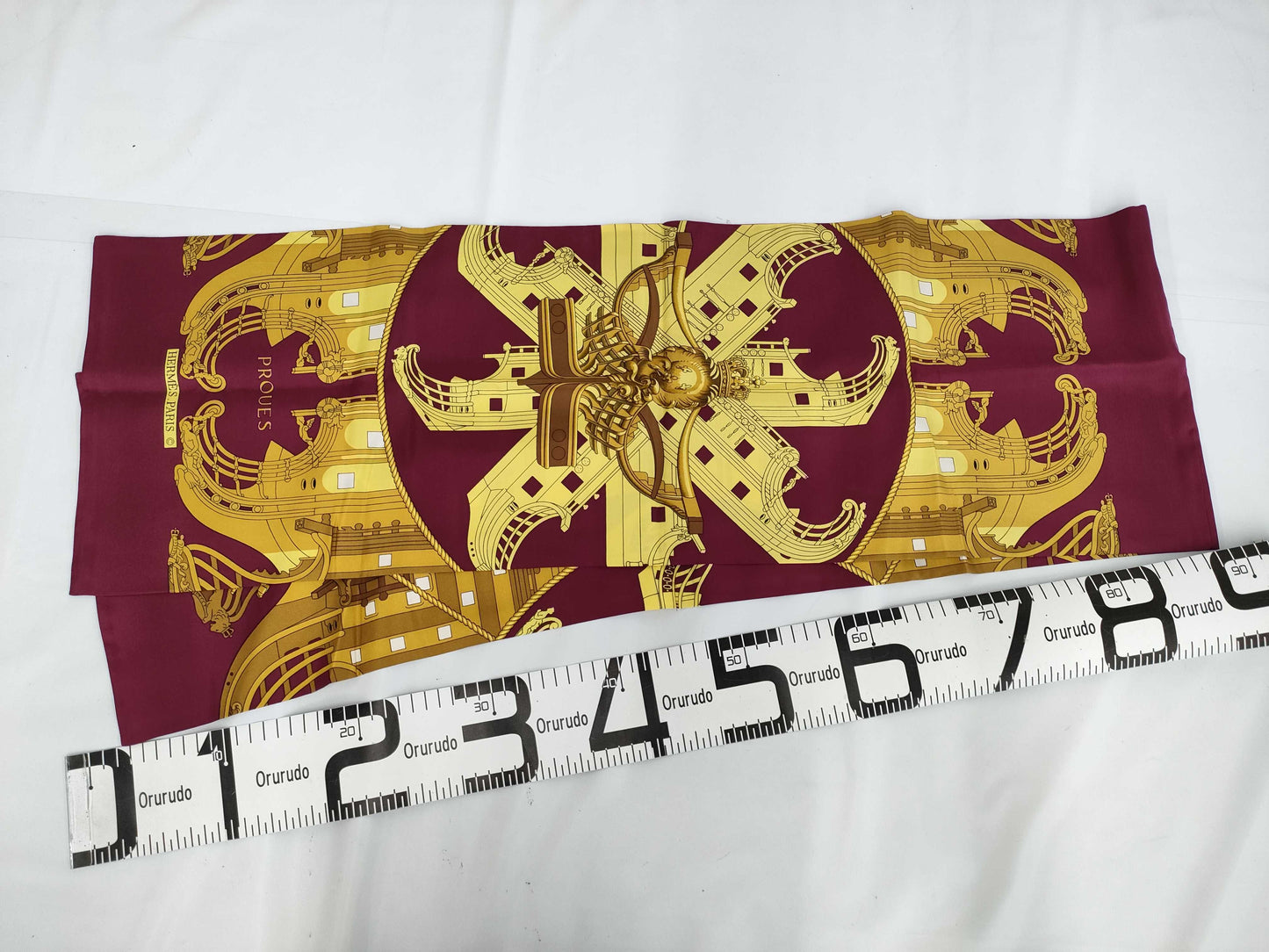 HERMES Twilly PROUES Scarf