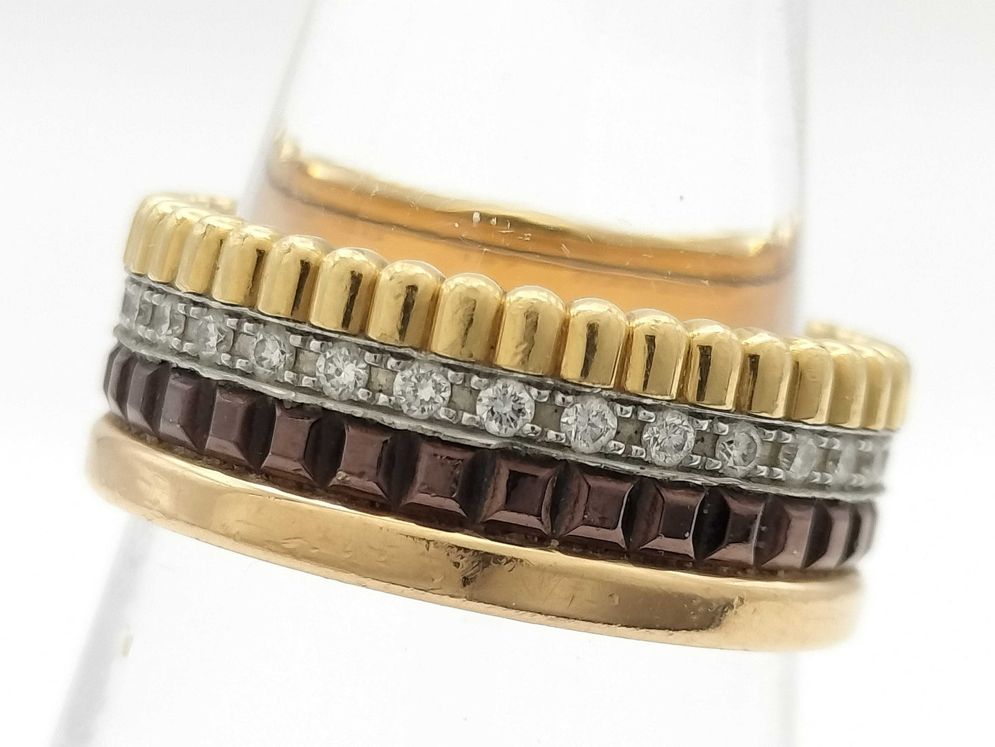 BOUCHERON Quatre #47 Diamond Au750 6.0g Ring