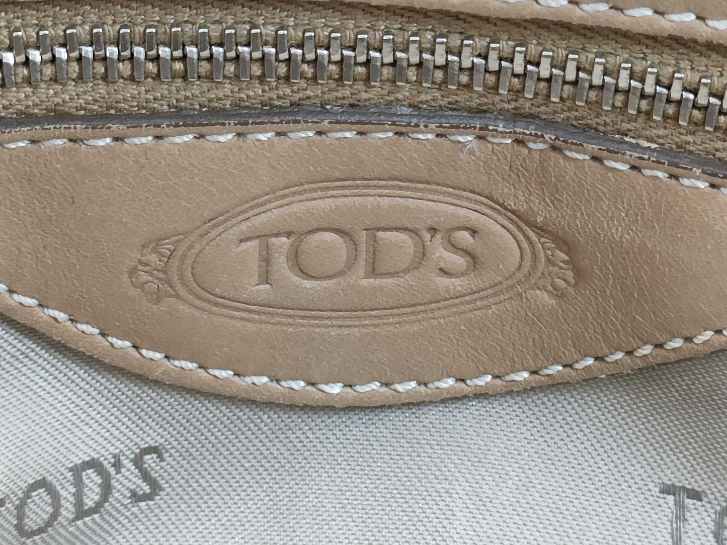 TODS Leather Hand Tote Bag