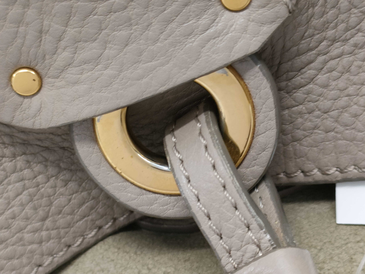 Chloe Leather Tote Bag