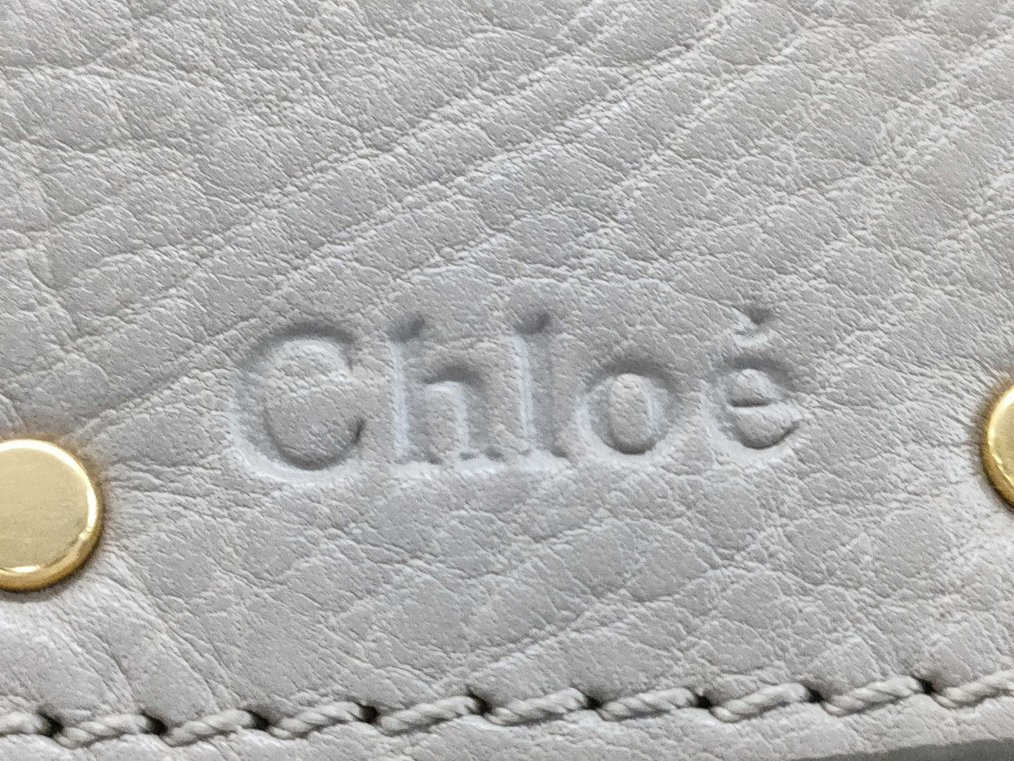 Chloe Leather Tote Bag