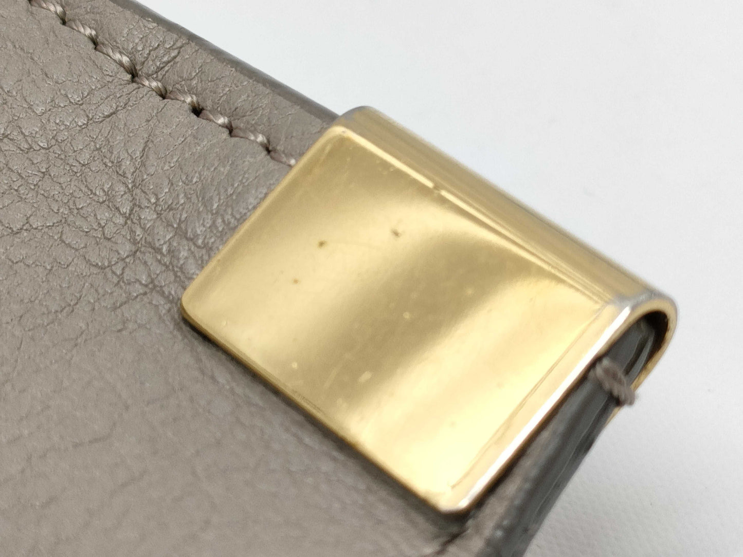 Chloe Leather Tote Bag