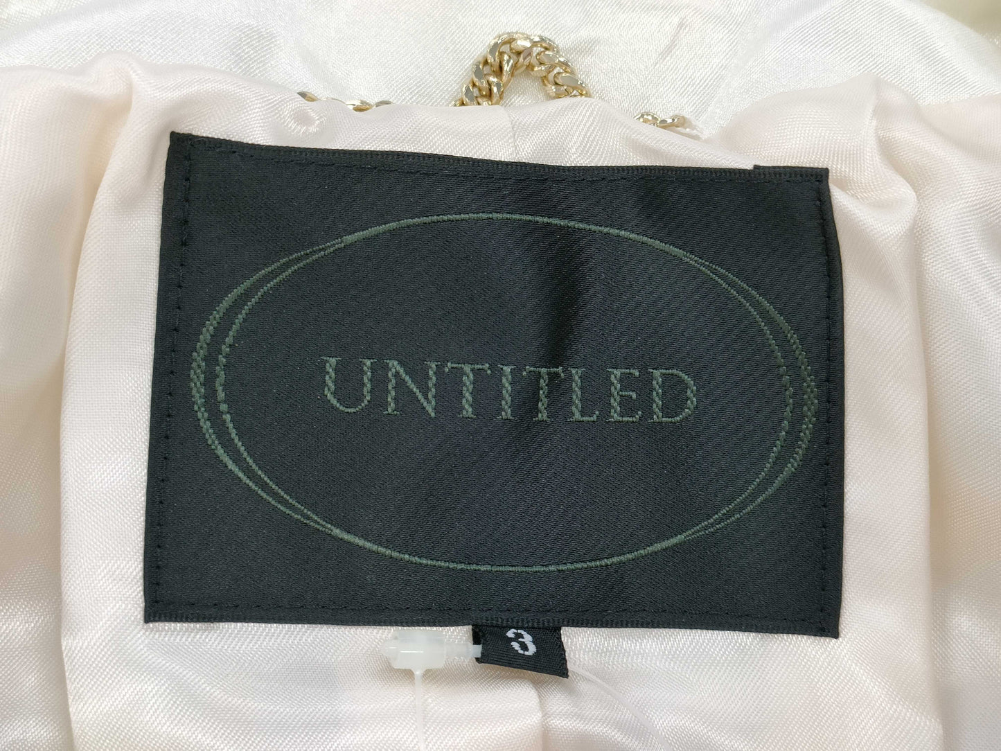 UNTITLED Tweed Jacket with Tags