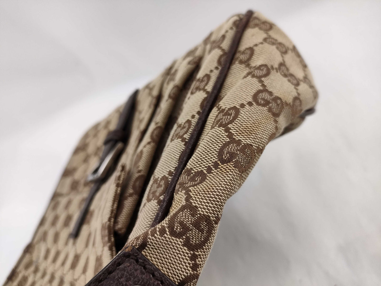 GUCCI GG Canvas 114272 214397 Shoulder Bag