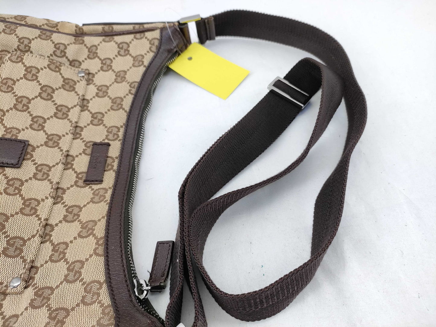 GUCCI GG Canvas 114272 214397 Shoulder Bag