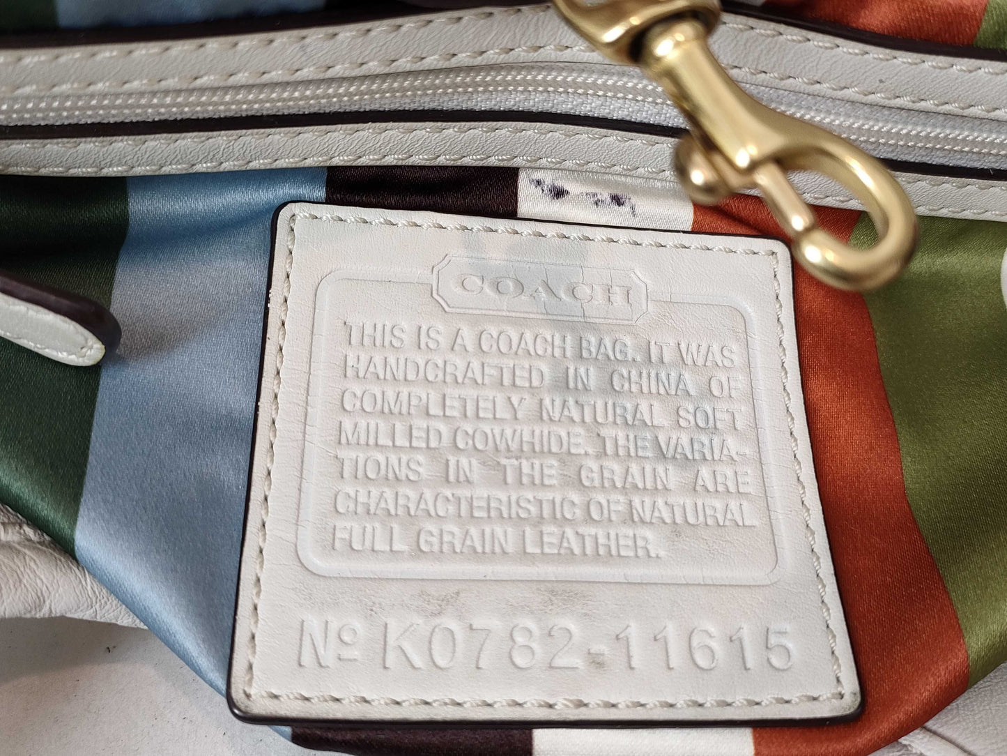COACH Tote Bag 11615 Handbag