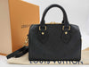 LOUIS VUITTON Monogram Empreinte Speedy Bandouliere 20 Handbag