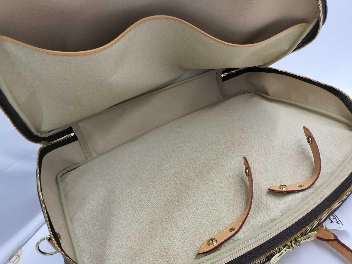 LOUIS VUITTON Monogram Alize Trois Poche Boston Bag