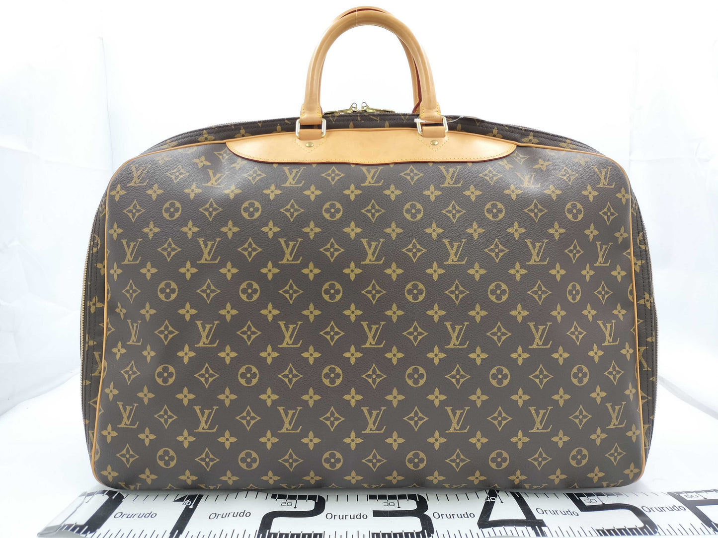 LOUIS VUITTON Monogram Alize Trois Poche Boston Bag