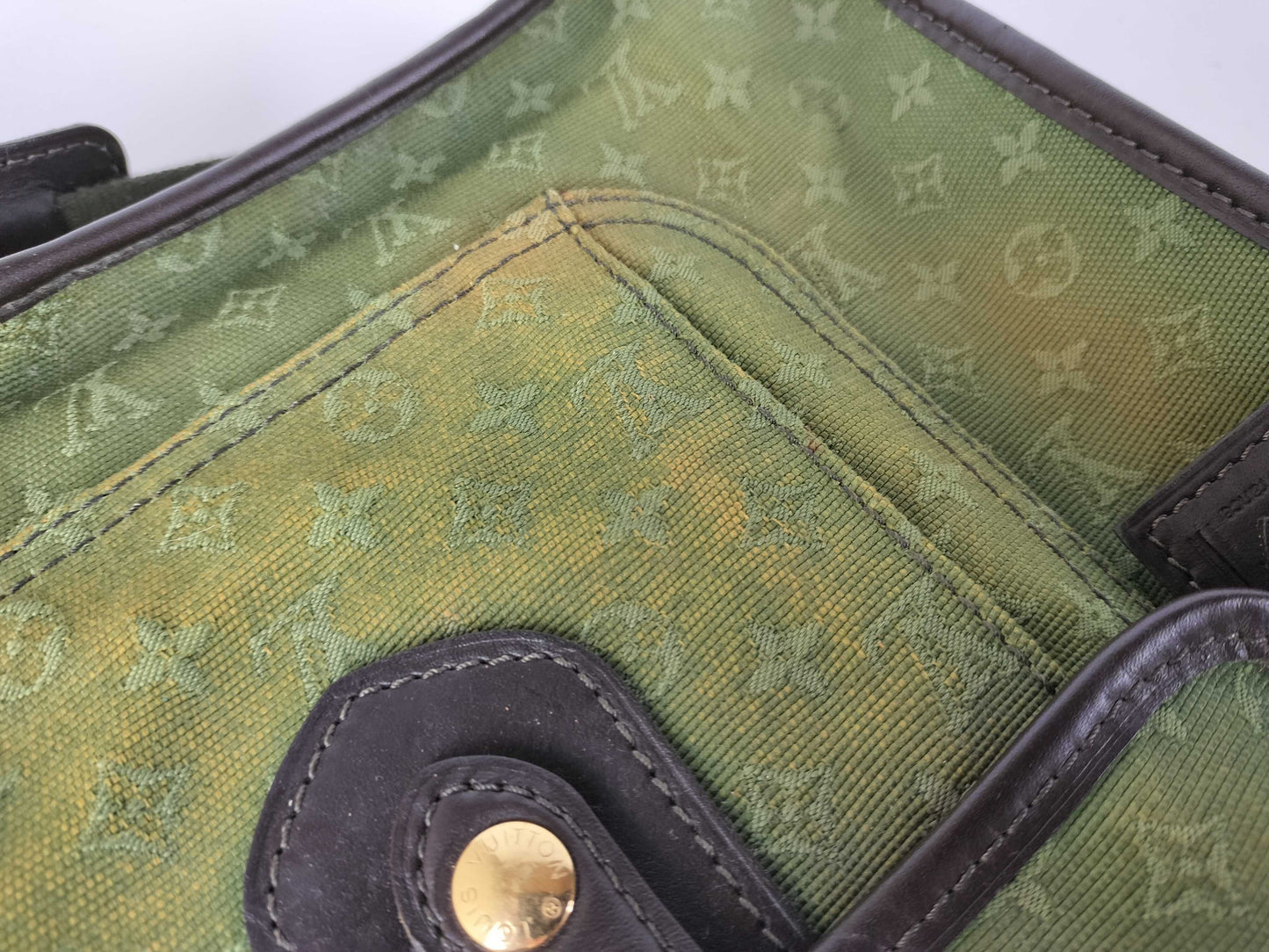 LOUIS VUITTON VI0074 Monogram Mini Besas Mary Kate Shoulder Bag