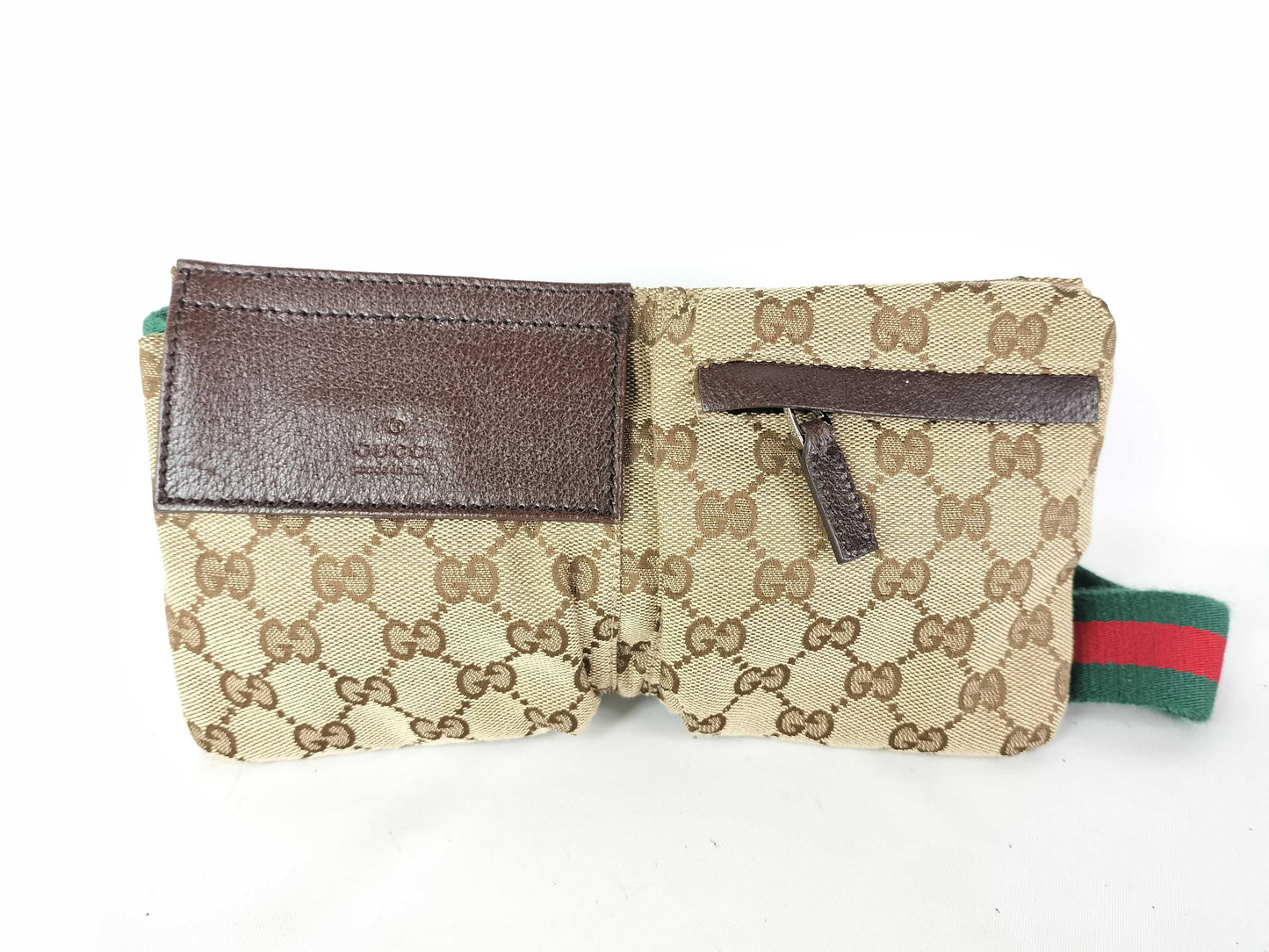 GUCCI GG Canvas 162962 Waist Pouch Waist Bag