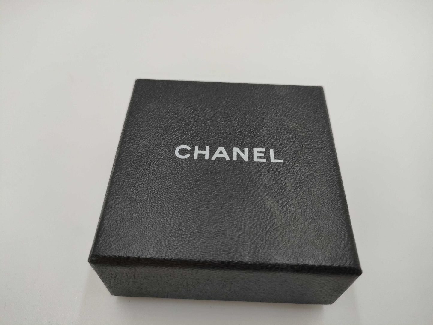 CHANEL A12A Coco Mark Rhinestone Swing Earrings