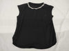CHANEL Pocket Coco Button Black Sleeveless Top with Missing Tag Other Apparel